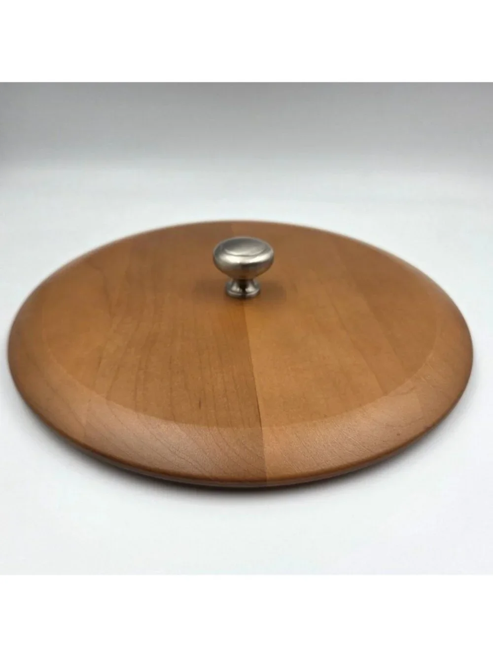 Longaberger Woodcrafts Ice Bucket Lid #50842 Warm Brown 9